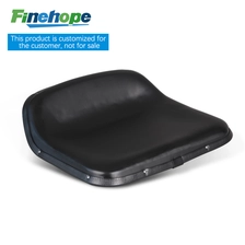 China Equipamento Maquinaria Comercial Low Back Poliuretano Cortador de grama Trator Gramado Jardim Empilhadeira Assento do motorista Fabricante China fabricante
