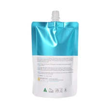 Chine Pouche d'eau de vitamine personnalisée avec bouchon / socle stand up avec bec de bouffée / pochette d'eau en plastique avec bec fabricant