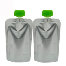 Chine Vente supérieure de haute qualité en aluminium en aluminium stand up emballage sac en plastique avec bec fabricant