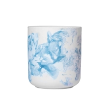 Chine Nouveau développement de gobelet de bougie en céramique de peinture de lavage de 10 oz fabricant