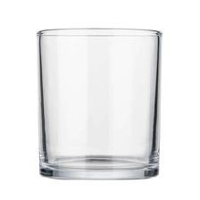 Chine Emballage de bougie de luxe classique de 11 oz en verre transparent D88xH100mm fabricant