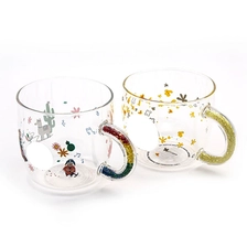 Chine 380ml Decal Printed Borosilicate Glass Mug - COPY - 30bmad fabricant