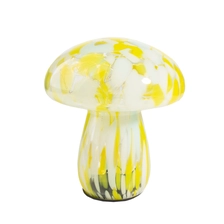 Chine Lampe LED Champignon en Verre 15x17cm Citron et Menthe fabricant