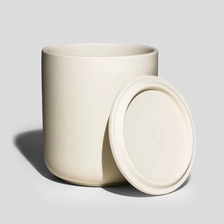 Cina Bicchiere in ceramica nordica beige per cera di soia produttore