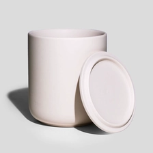 Cina Elegante bicchiere per candela in ceramica Nordic Blush produttore