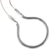 China quartz carbon fiber circular 500 watts carbon fiber gold halogen infrared heating ray lamp manufacturer