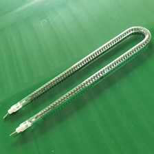 China Brooder Heat Lamp Carbon Fiber 400v 3000w Infrared Halogen Heating Lamp manufacturer