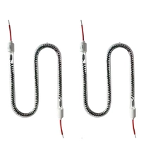 China 110 v led red light IR halogen heater carbon paint curing drying infrared heating lamp manufacturer