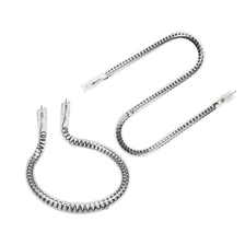 China Personalize a lâmpada de calor infravermelha de enchimento médico de halogênio com luz vermelha de fibra de carbono para vitiligo fabricante