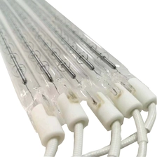 China Short Wave IR Heater for Printing and Package Application Infrared Lamps for Screen Printing Heat Lamp manufacturer