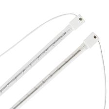 China 3000w 400V SK15 Half White Blowing Bottle Machine Heating Tube Infrared Halogen Heater Tungsten Wire Quartz Heat Lamp manufacturer