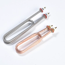 China Double U-shaped Rice Steamer Electric Heating Tube 3000W Stainless Steel Heater Tubes manufacturer