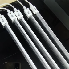 China SK15 220V 2000W Quartz Milky Coating Infrared Fuser Lamps Halogen Heating Lamp for X-Ray Printer manufacturer
