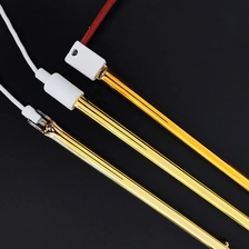 中国 フルゴールド 220V 浴室ヒーターランプ石英電熱管電子レンジサウナ加熱管遠赤外線 メーカー