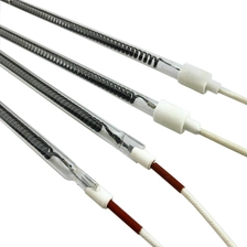 China Großhandel 2000 W Infrarot-Quarzglas-Halogen-Heizlampe 500 W für Heizung, Trocknung, Heizung Hersteller