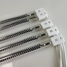 China 800W 380mm 220V Air Fryer Oven Electric Carbon Fiber Heating Tube Far Infrared Lamp Oven manufacturer