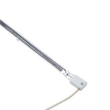 China 1000W 465mm 220V Infrared Heater Lamp for PET Bottle Blowing Machine Carbon Fiber Electric Space Heater manufacturer