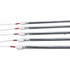 China 1000W 650mm 220V Heating Element Tube Carbon Fiber Heater Lamp Quartz Glass Far Infrared manufacturer