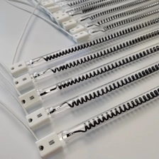 China 1000w 1200mm 220v Electric Far Infrared Quartz Lamp Heating Element Carbon Fiber Heater for Sauna manufacturer