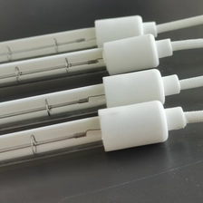 porcelana Equipo de secado de elementos de cuarzo eléctrico, 230V, 1500W, aplicación de secado de tinta de pintura Industrial, calentador de vidrio, tubo de lámpara halógena fabricante
