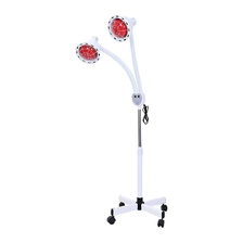China 275W Double & Single Head Infrared Physical Therapy Lamps Infrared Red Light Therapy Heating Lamp manufacturer