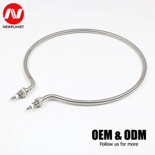 China Water Tank Boiler Stainless Steel Electric Heat Tube Rod U-shaped W-shaped O-shaped Electric Heating Tube manufacturer