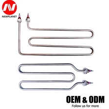China Industrial Tubular Heater Immersion Heater Electric Toaster Oven Heating Element Bain Marie Element manufacturer
