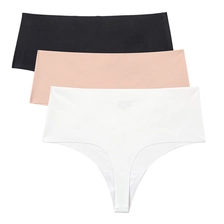 China S-SHAPER Women Seamless Underwear High Waisted Half Coverage Invisible Sexy Thong Manufacturer manufacturer