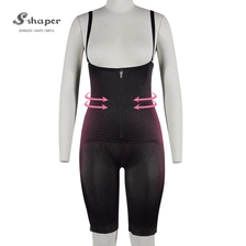 China S-SHAPER Fajas Colombian Post Survey Shapewear Open Bust Bodysuit With Zip Support Fat Transfer Surgical Shapewear manufacturer