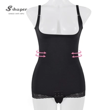 China S-SHAPER Fajas Colombian Post Surgery Shapewear High Compression Girdle ​Full Body ​Support Fat Transfer Surgical Shapewear manufacturer