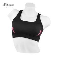 China S-SHAPER Wireless Cami Bra Tank Top Crisscross Back Straps Bra für Frauen Mädchen für Yoga Workout Fitness Low Impact Hersteller