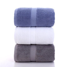 China 100% katoenen luxe badhanddoek Spa Hotel handdoekensets fabrikant