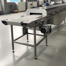 中国 定制的小型300mm 400mm 600mm 900mm宽度迷你皮带冷却隧道巧克力机冷却器 制造商