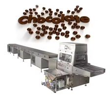 porcelana Fábrica de máquinas de cobertura de recubrimiento de chocolate para bañar chocolate de China fabricante