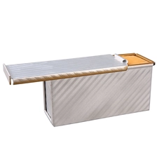Cina Teglia per pane antiaderente in alluminio profondo con coperchio produttore