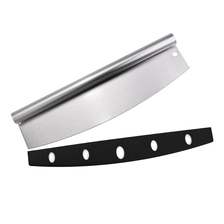 China Edelstahl-Pizzaschneider-Wippenmesser mit Abdeckung Hersteller