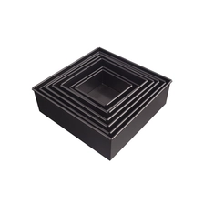 Chine Moules à gâteau carrés antiadhésifs en aluminium fabricant