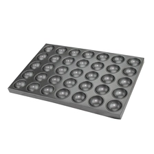 Chine Moule à gâteau boule hémisphère Mini moule à muffins plateau de cuisson pour cupcakes fabricant