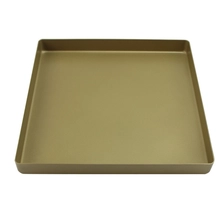 porcelana Bandeja para hornear de aluminio cuadrada de 28x28x3cm Bandeja para hornear fabricante