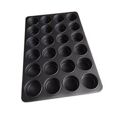 porcelana Molde para cupcakes con bandeja para hornear panecillos antiadherentes comerciales personalizados fabricante