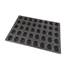 porcelana Molde antiadherente para magdalenas, moldes para magdalenas, bandeja para hornear fabricante