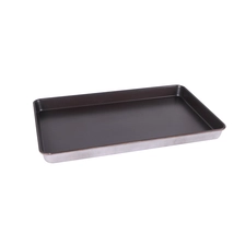 China 400x600mm Alusteel Non Stick Bread Cake Cookie Baking Sheet Pan Tray manufacturer