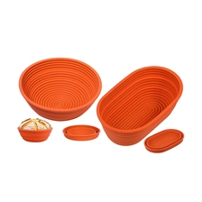 China Silicone Bread Banneton Brotform Bread Proofing Basket manufacturer