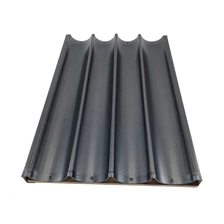 Chiny 4 Rows Non Stick Aluminum Baguette Pan - COPY - 4dn24c producent
