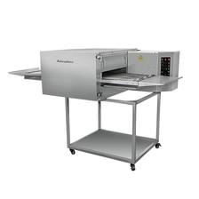 China Industrieller elektrischer Pizzaofen mit Förderband Hersteller