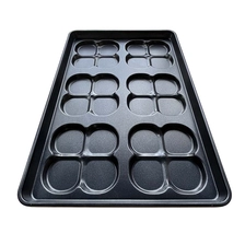 China 2-Zwillings-Burger-Pan-Bun-Brot-Backblech Hersteller