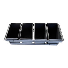 Tsina Aluminum Nonstick 4-Cavity Strap Loaf Pan Manufacturer