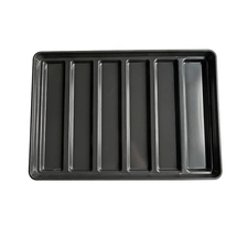 Tsina Komersyal na burger & roll pan na may 6 na rektanggulo na amag Manufacturer