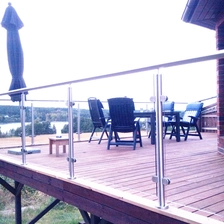 China 10 -12mm modern glass balcony designs manufacturer