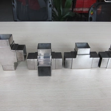 Китай 40x40x1.5mm квадратных четырехгранник трубки разъем для трубы из нержавеющей стали производителя